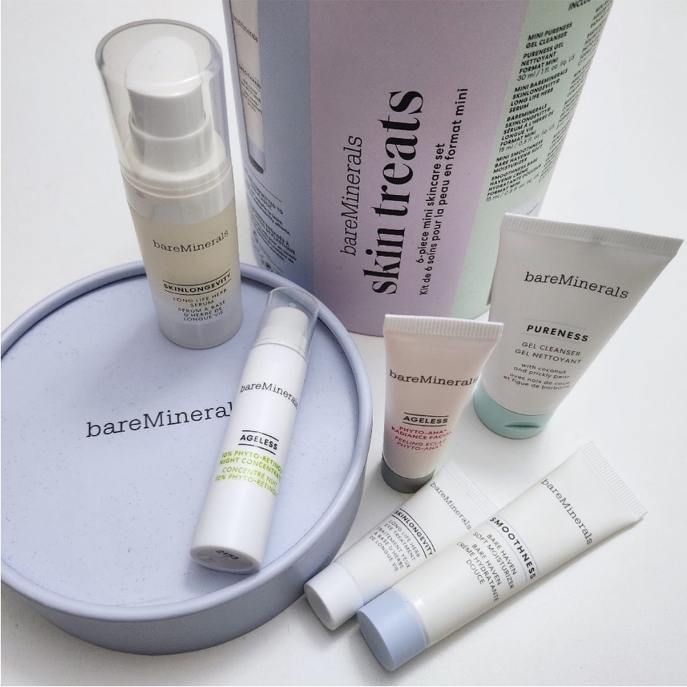 NEW bareMinerals Skin Treats 6-piece mini set